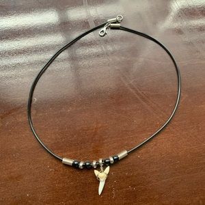 Shark tooth necklace